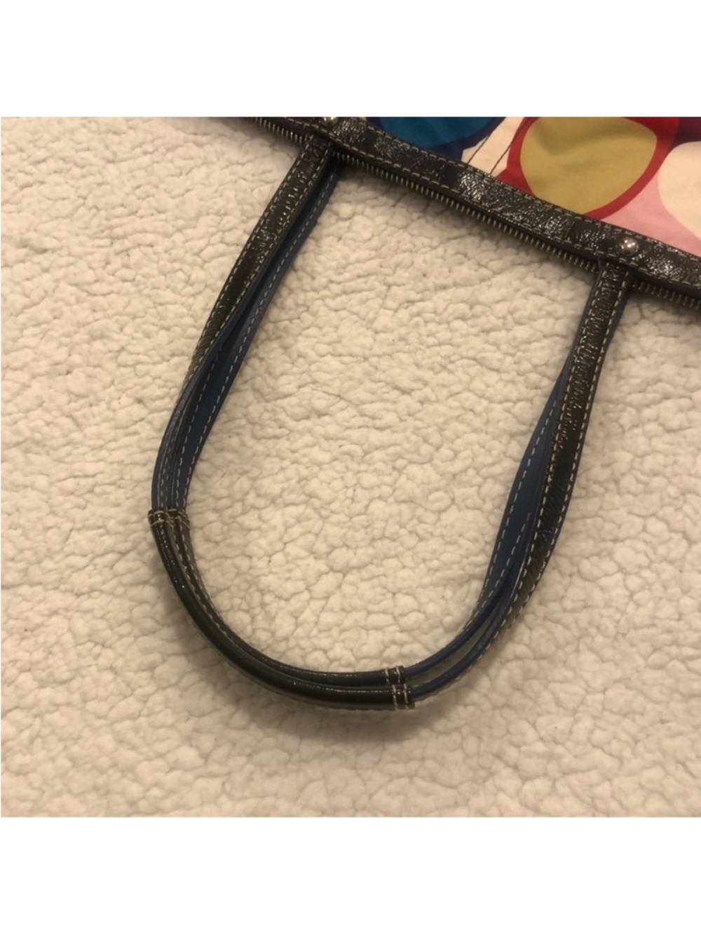 Coach Signature Multicolor Shoulder Bag - Picture 7 of 8